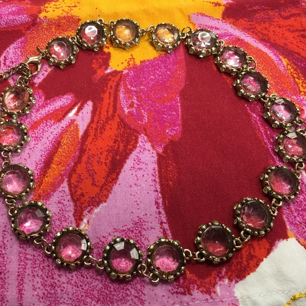 Vintage Pier 1 Necklace Sparkling Stones